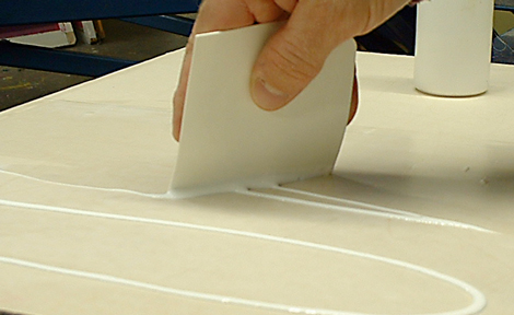 Pallet Adhesive for Screen Printing Press