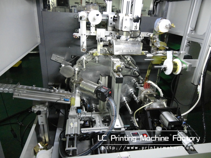 Automatic Hot Stamping Machine for Caps Top and Sidewall