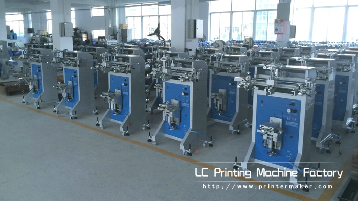 Screen Printing Machine Working Room