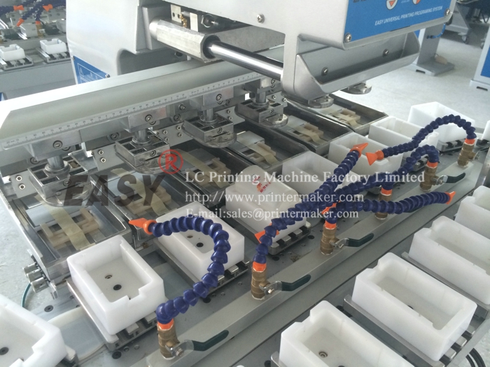 6-Color Pad Printing Machine with Carousel