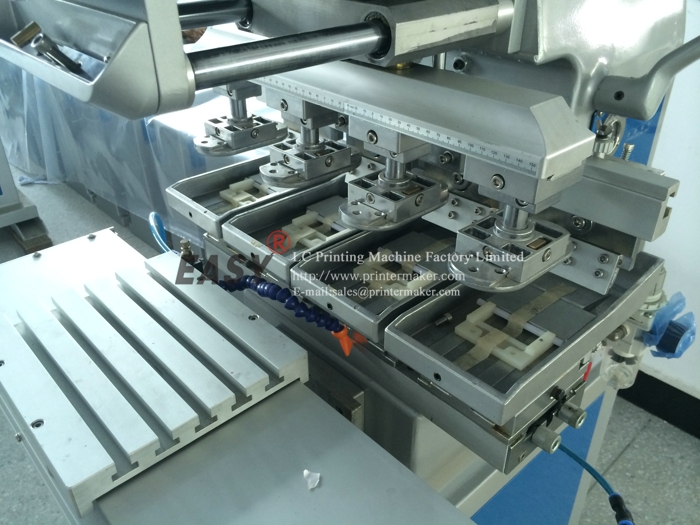 4-Color Pad Printing Machine with Shuttle