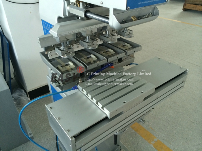 4-Color Pad Printing Machine with Shuttle