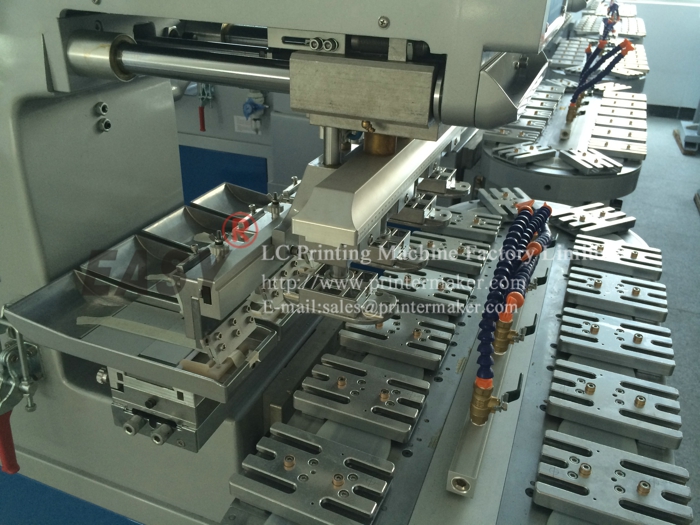 4 color pad printing machine with carousel