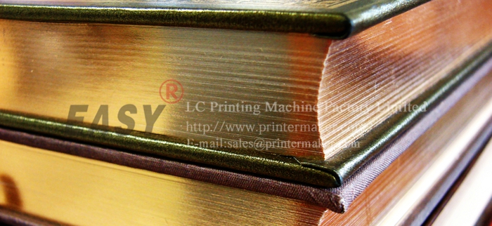 Book Edge Gilding Machine