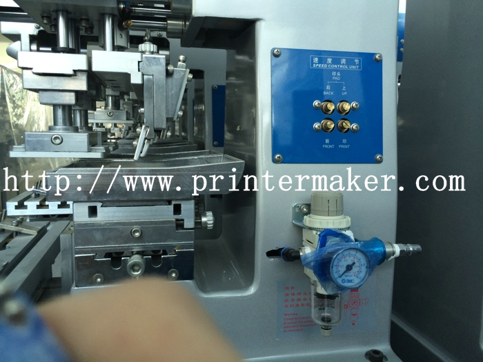 Single Color Pad Printing Machine with Two Heads Single Color Pad Printing Machine with Two Heads