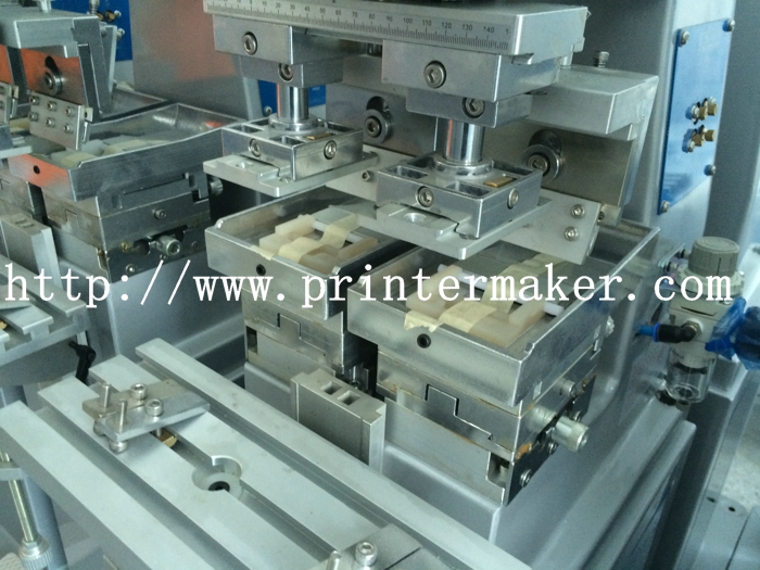 Single Color Pad Printing Machine with Two Heads Single Color Pad Printing Machine with Two Heads