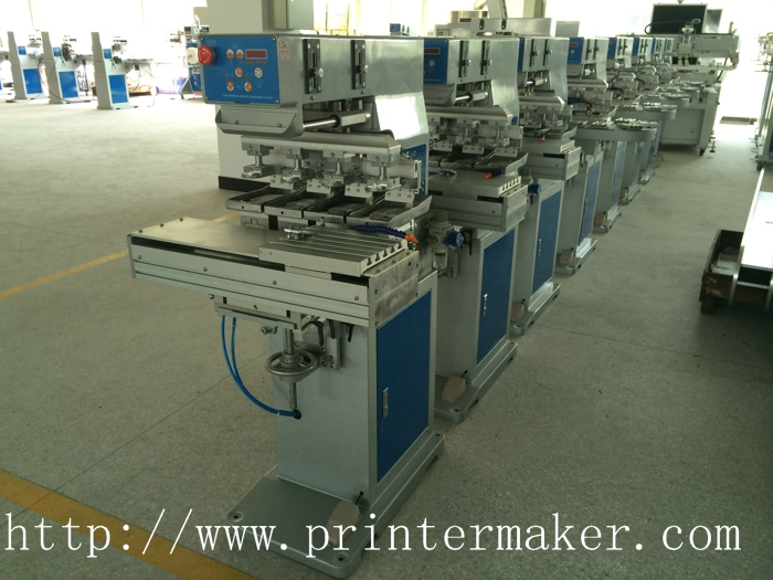 4-Color Pad Printing Machine with Shuttle