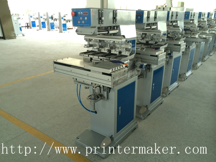 4-Color Pad Printing Machine with Shuttle