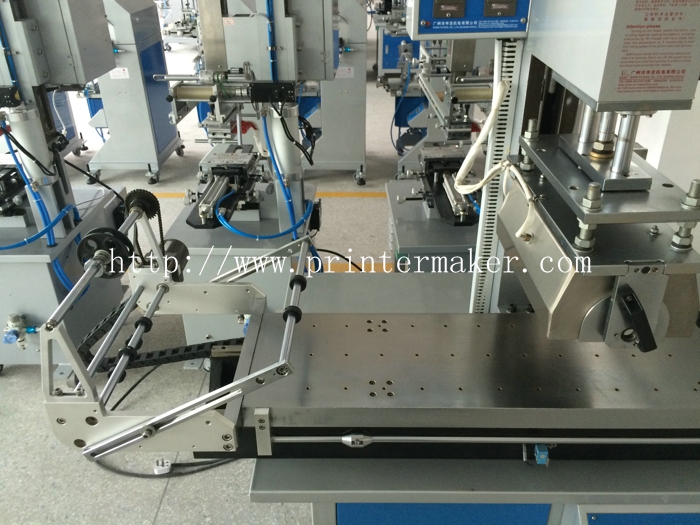 Rubber Roller Hot Stamping Machine for Plate and Round