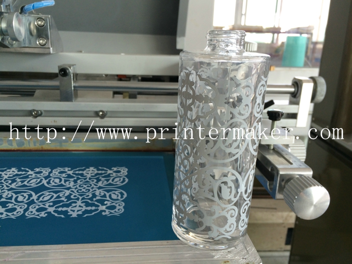 400AB Semi Automatic Silk Screen Printing Machine for Glass Bottles