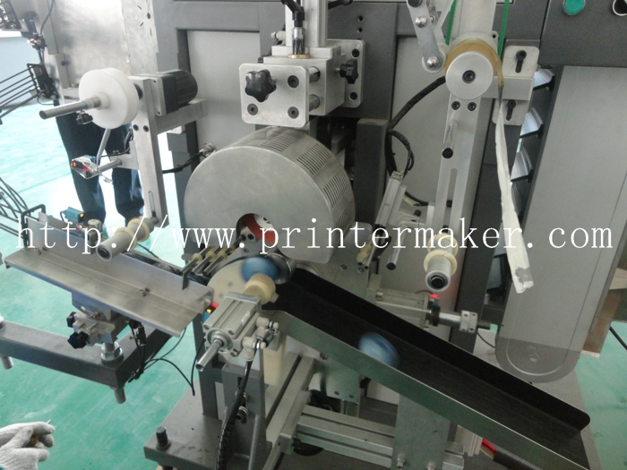 Automatic Rolling Hot Stamping Machines on Plastic Caps