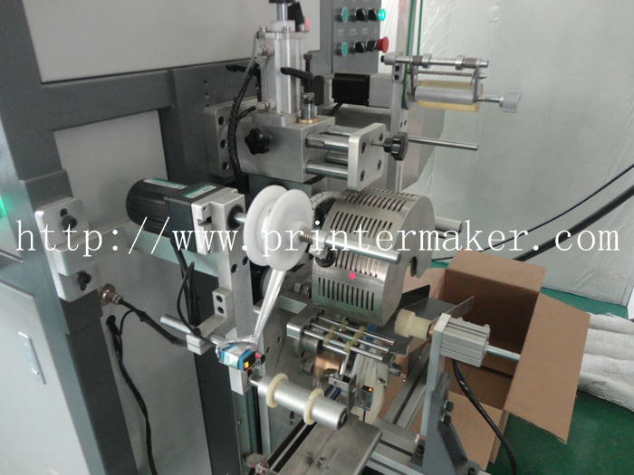 Automatic Rolling Hot Stamping Machines on Plastic Caps