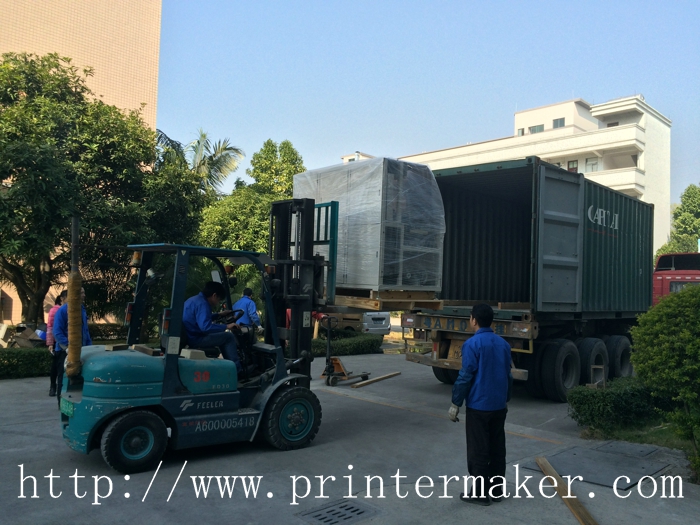 The USA Customer Place The Repeat Order for 3 Sets of Fully Automatic UV Silk Screen Printing Machine