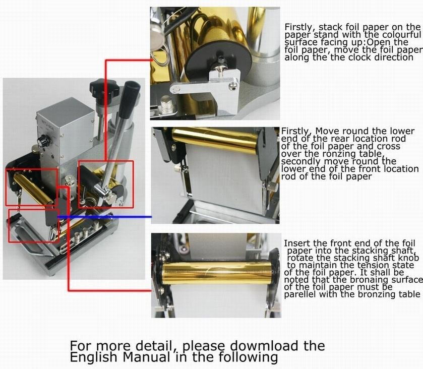 Manual Hot Stamping Machine for Card