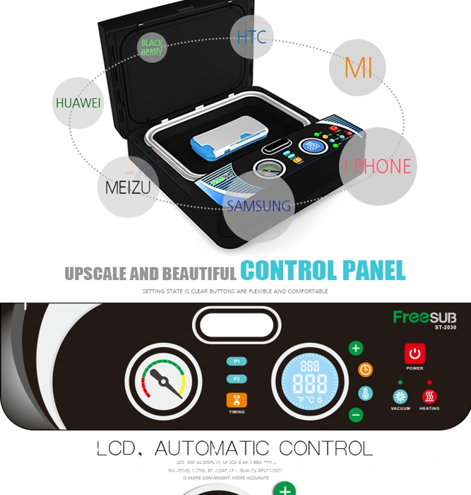 ST-2030 New 3D Sublimation Machine For Phone Case Printing