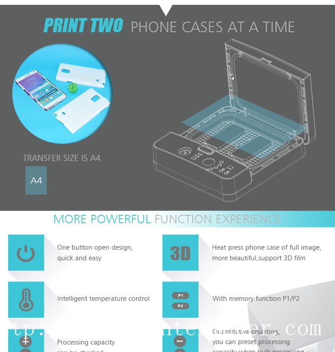 ST-2030 New 3D Sublimation Machine For Phone Case Printing