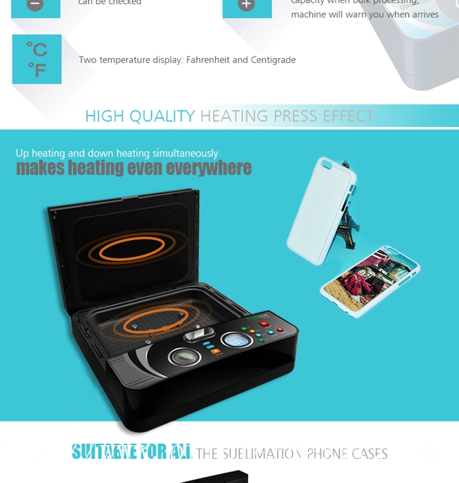 ST-2030 New 3D Sublimation Machine For Phone Case Printing