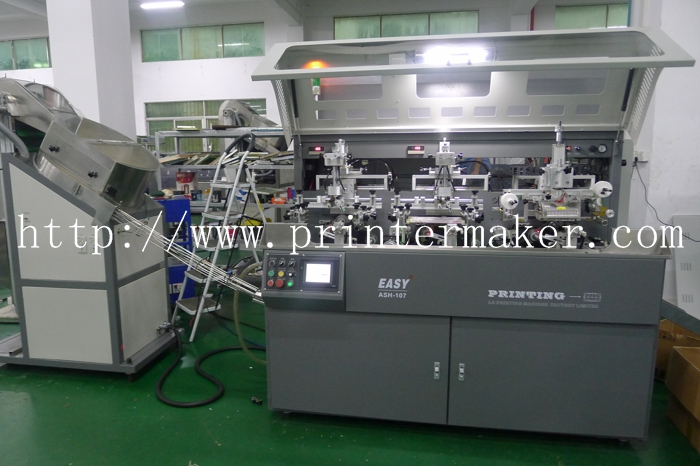 Fully Automatic Chain-type Multicolor Screen Printing And Hot Stamping Machine