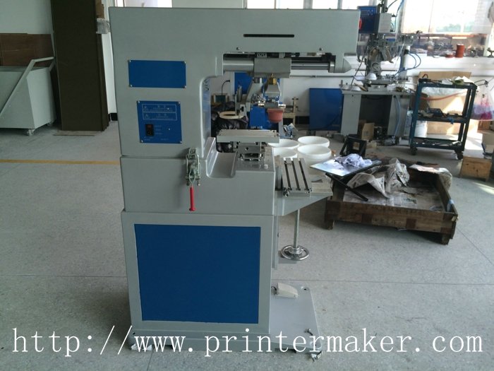 1 Color Close Ink Cup Pad Printing Machine