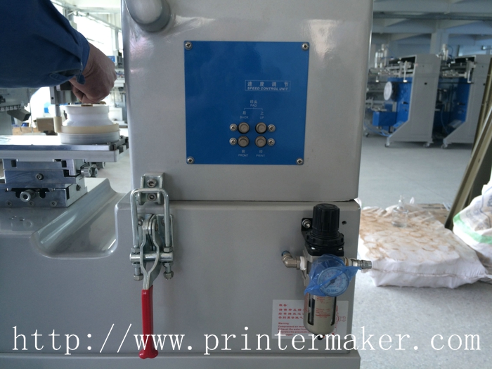 1 Color Close Ink Cup Pad Printing Machine