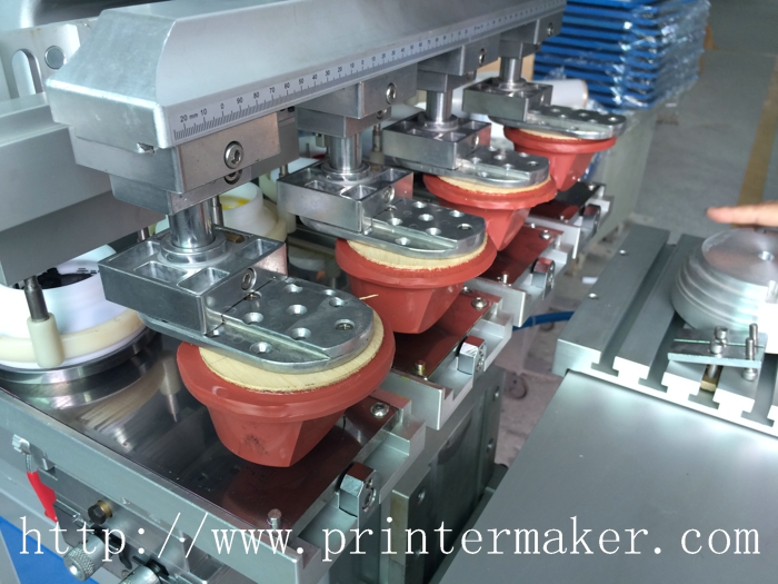 4 Color Ink Cup Pad Printing Machine