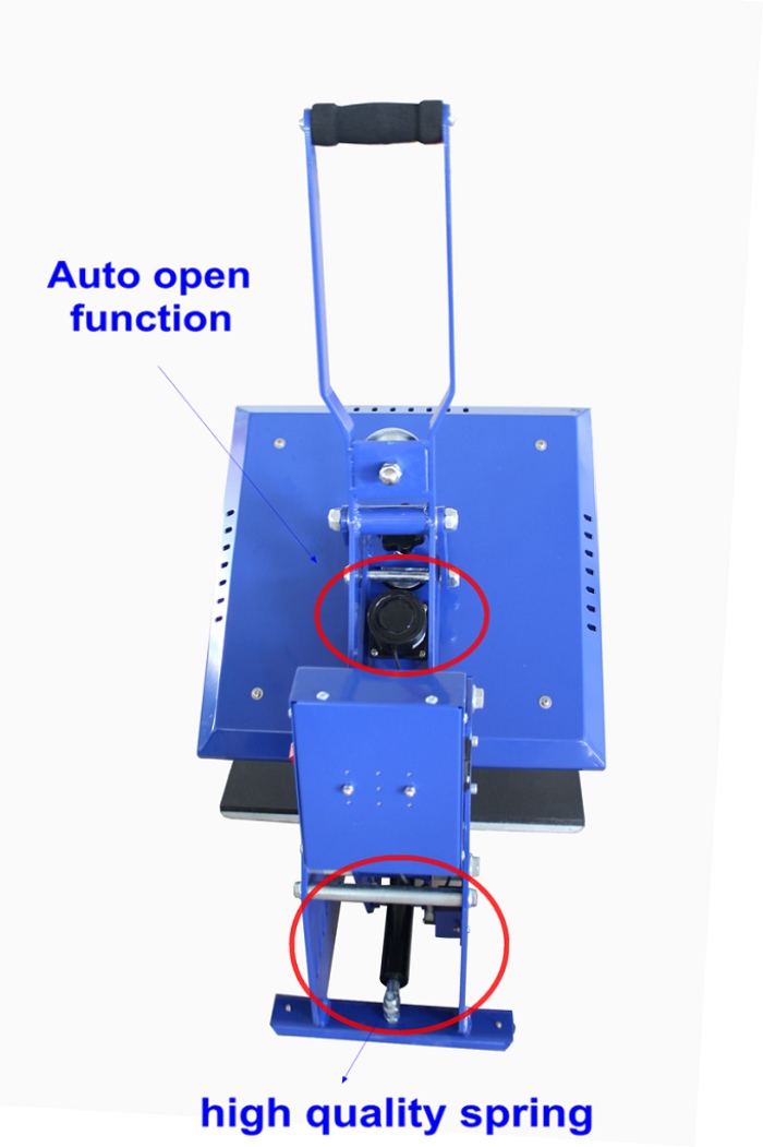 Double Cover Auto Open Heat Press Machine