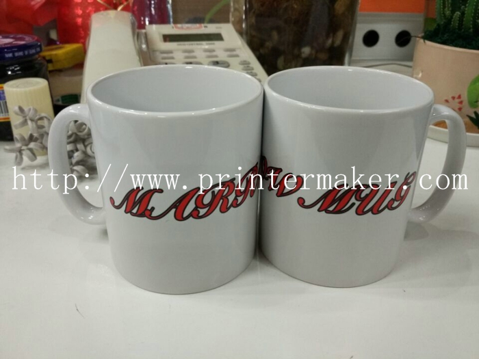 2 Colors Mugs Automatic Silk Screen Printing Machine with LED UV Curing System