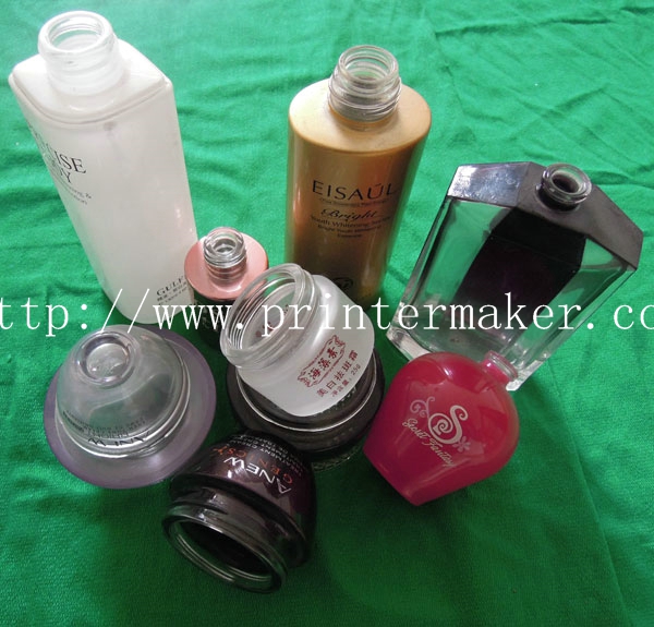 Automatic Glass Bottle Screen Printer For Cosmetic Industry