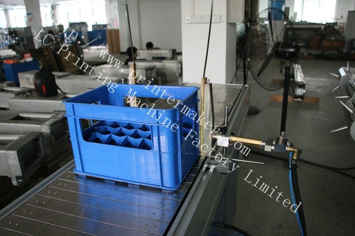 Plastic Crate Flame Treatment Machine