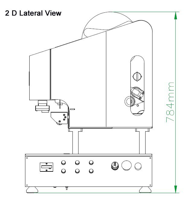 High Precision Semi Auto Flat Labeling Machine