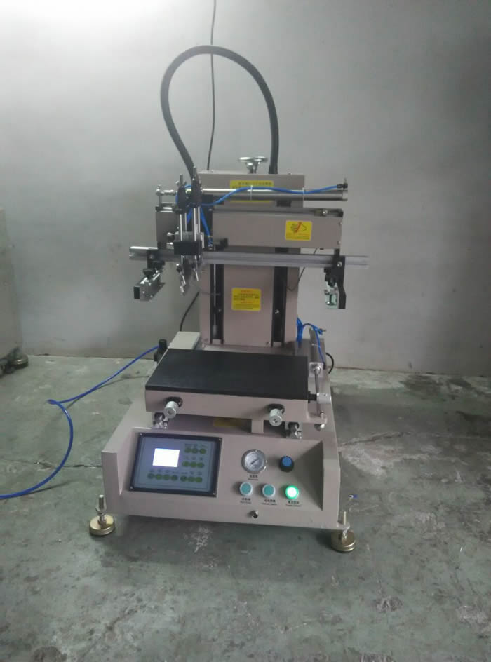 Desktop Flat Screen Printer with Sliding Vacuum Table