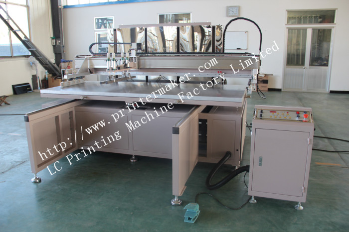 Large Format Glass Screen Printing Machine with Shuttle WorkTable