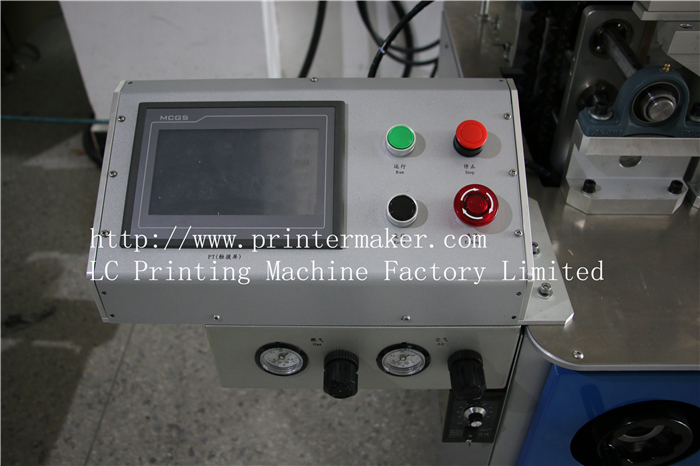 Two Color Stations Automatic Pen Rod Silk Screen Printing Machine