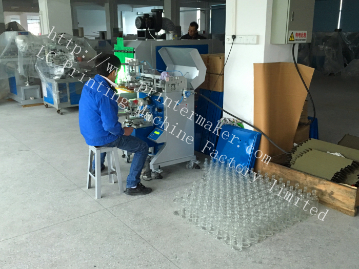 Semi Auto Printing Glass Bottles Line