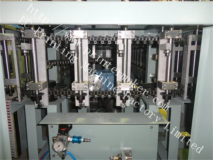 Rotary Flame Treatment Machine On Glass Bottles