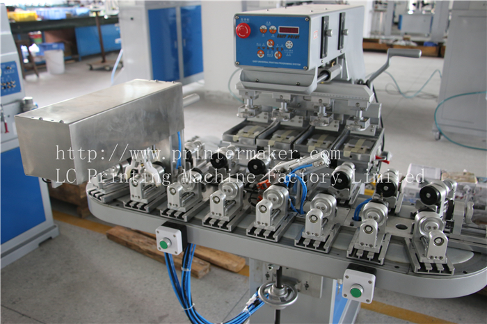 Pad Printing Machine with Automatic Unloading System