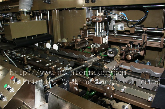 Enlarge 2 Colors Automatic UV Screen Printing Machine on Glass Bottles