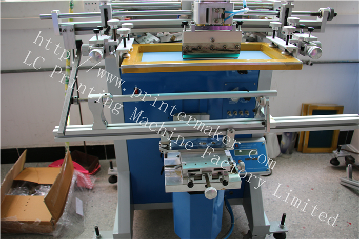 screen printing machine for long tube