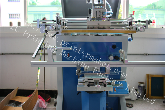 screen printing machine for long tube