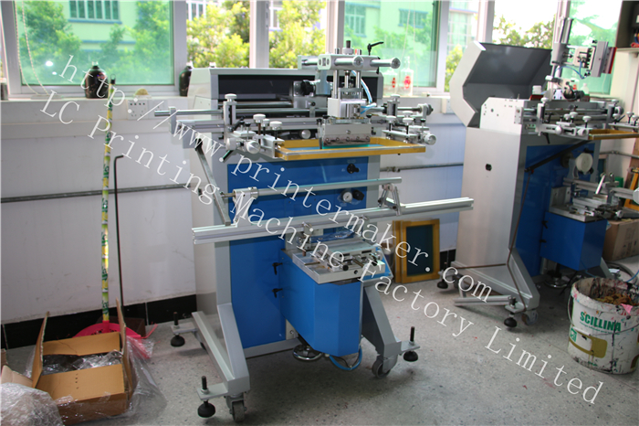 screen printing machine for long tube