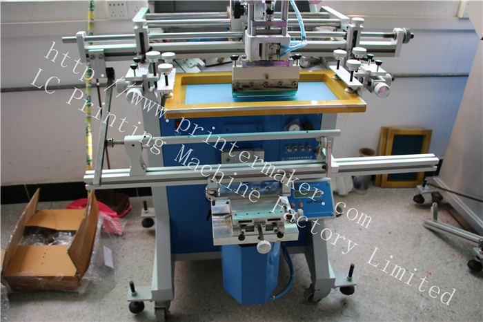 screen printing machine for long tube