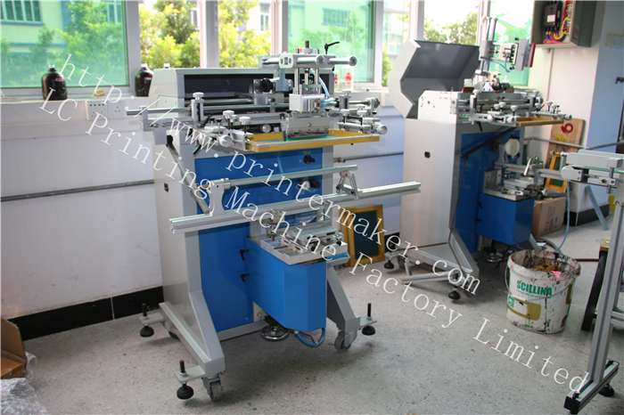 screen printing machine for long tube