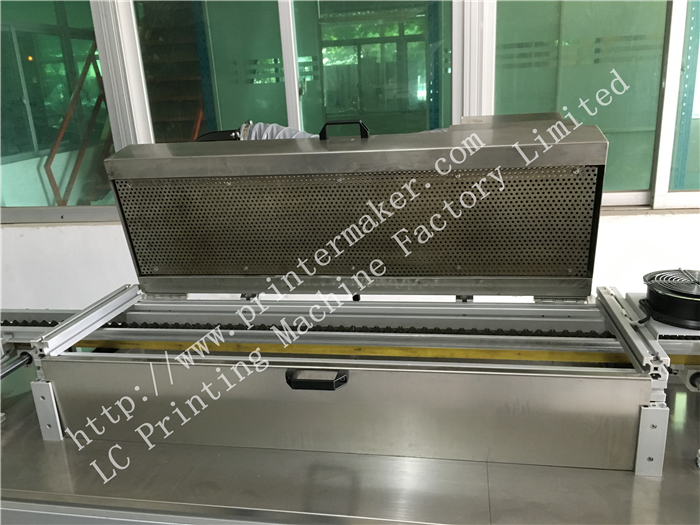 Vietname customer's New Structure Ordering Automatic Pen Rod Silk Screen Printing machine  mode APS-150