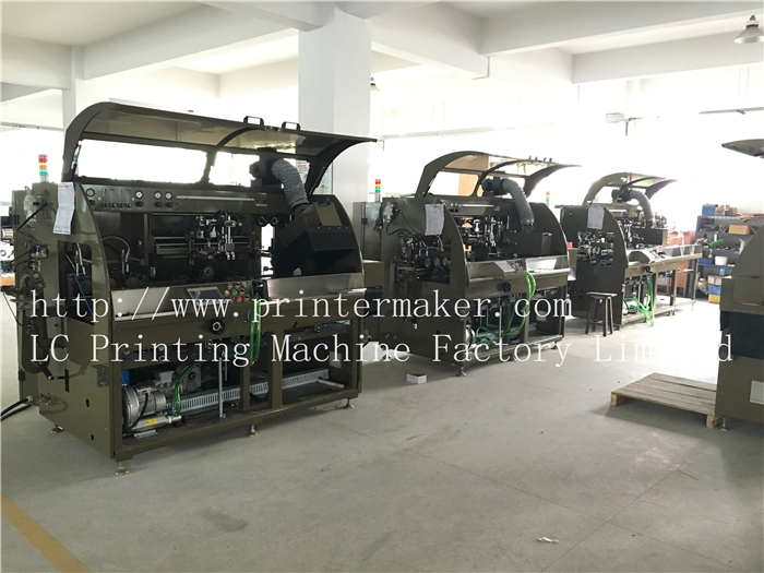 new upgraded mechanical driven automatic UV silk screen printing machine