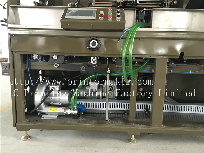 new upgraded mechanical driven automatic UV silk screen printing machine