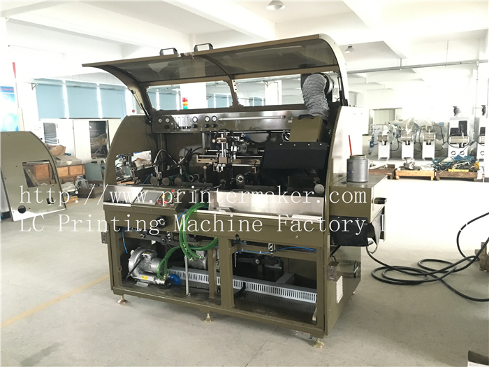 new upgraded mechanical driven automatic UV silk screen printing machine