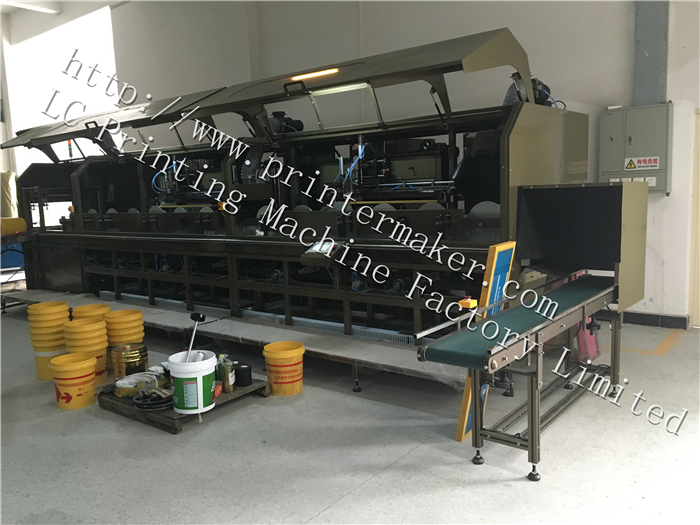 Automatic Silk Screen Printing Machine For Bucket