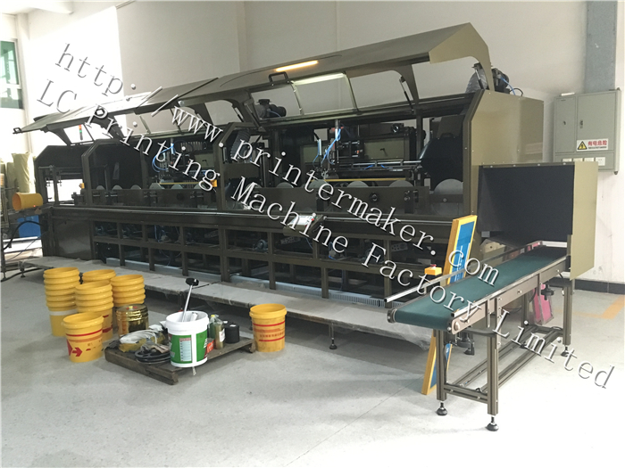Automatic Silk Screen Printing Machine For Bucket