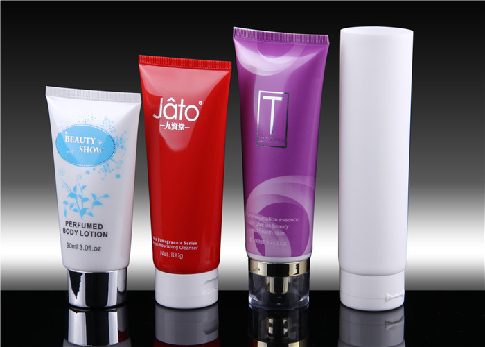 hot stmaping soft Plastic Cosmetic Tubes