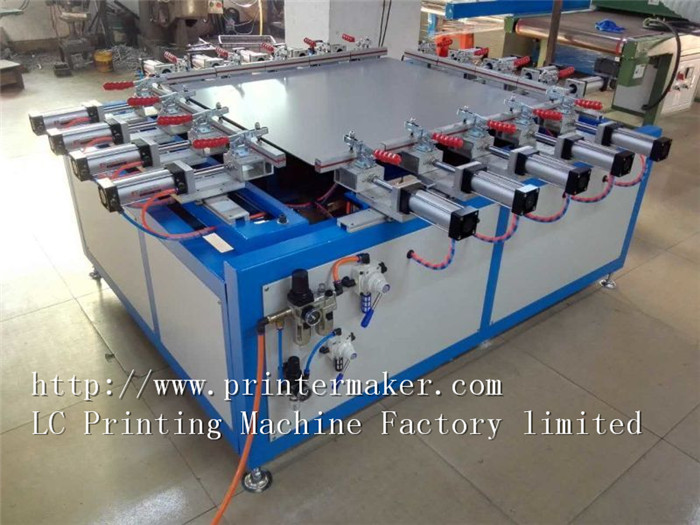 Pneumatic Screen Mesh Stretching Machine Pneumatic Screen Mesh Stretching Machine